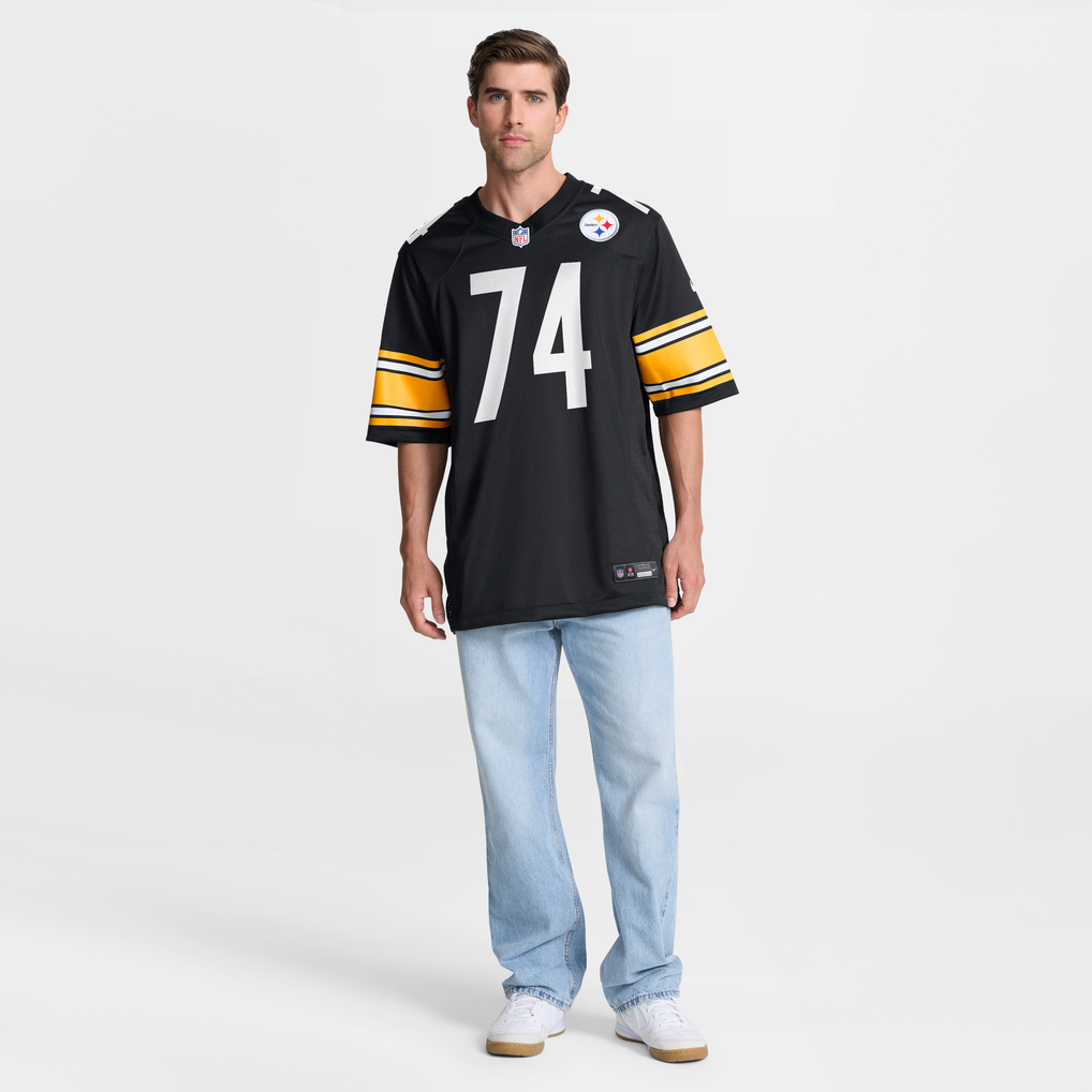 Men's Pittsburgh Steelers Spencer Anderson Nike  Black  Game Jersey - Image 8
