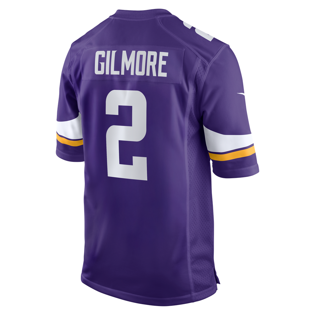 Men's Minnesota Vikings Stephon Gilmore Nike  Purple  Game Jersey - Image 4