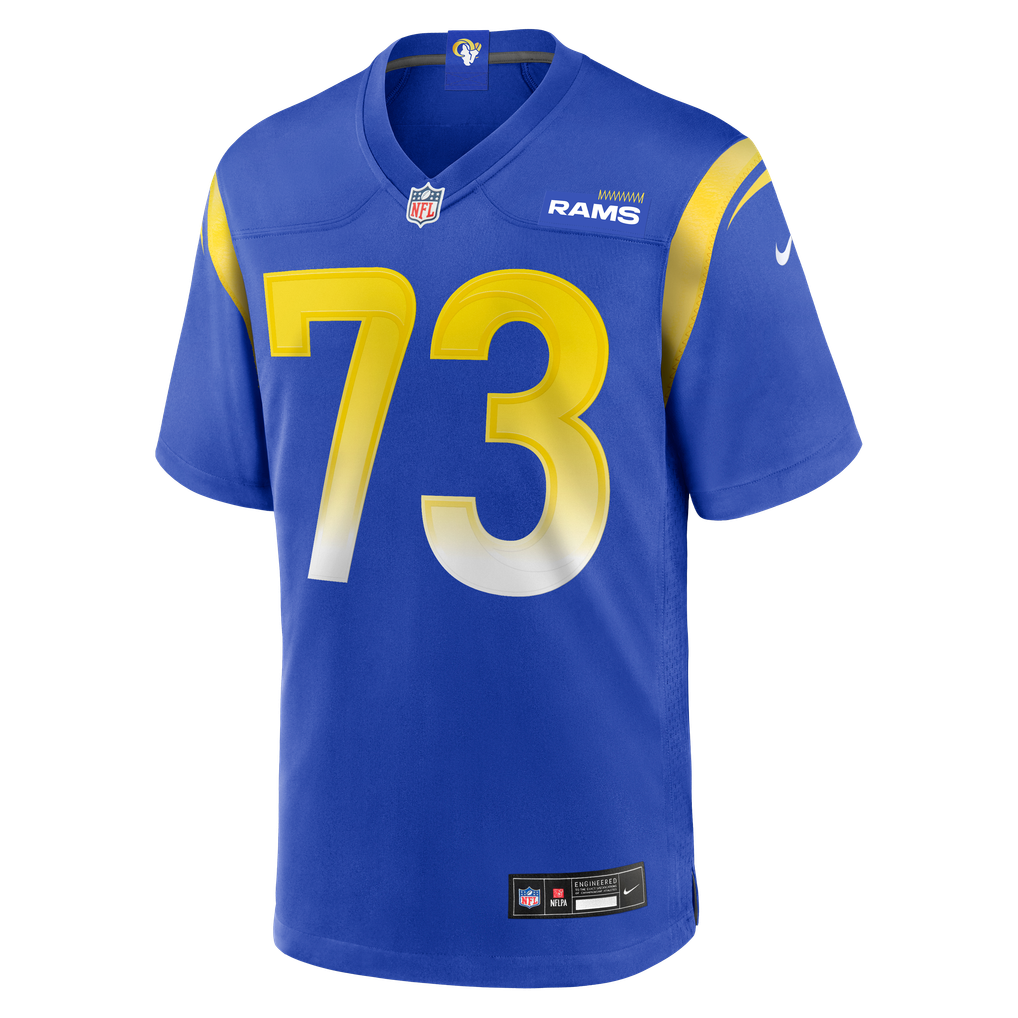 Men's Los Angeles Rams Steve Avila Nike Royal Home Game Jersey - Image 3