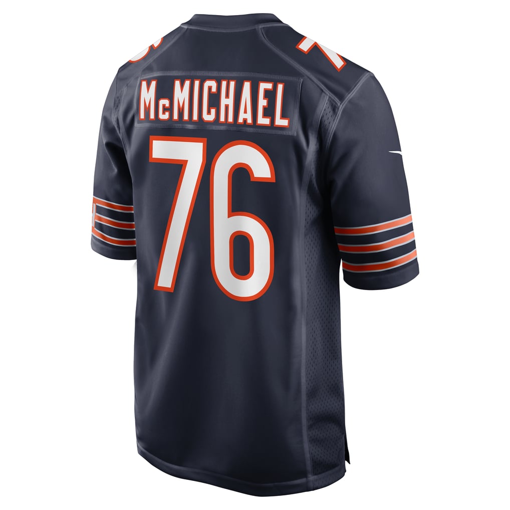 Men's Chicago Bears Steve McMichael Nike Navy Retired Player Game Jersey - Image 4