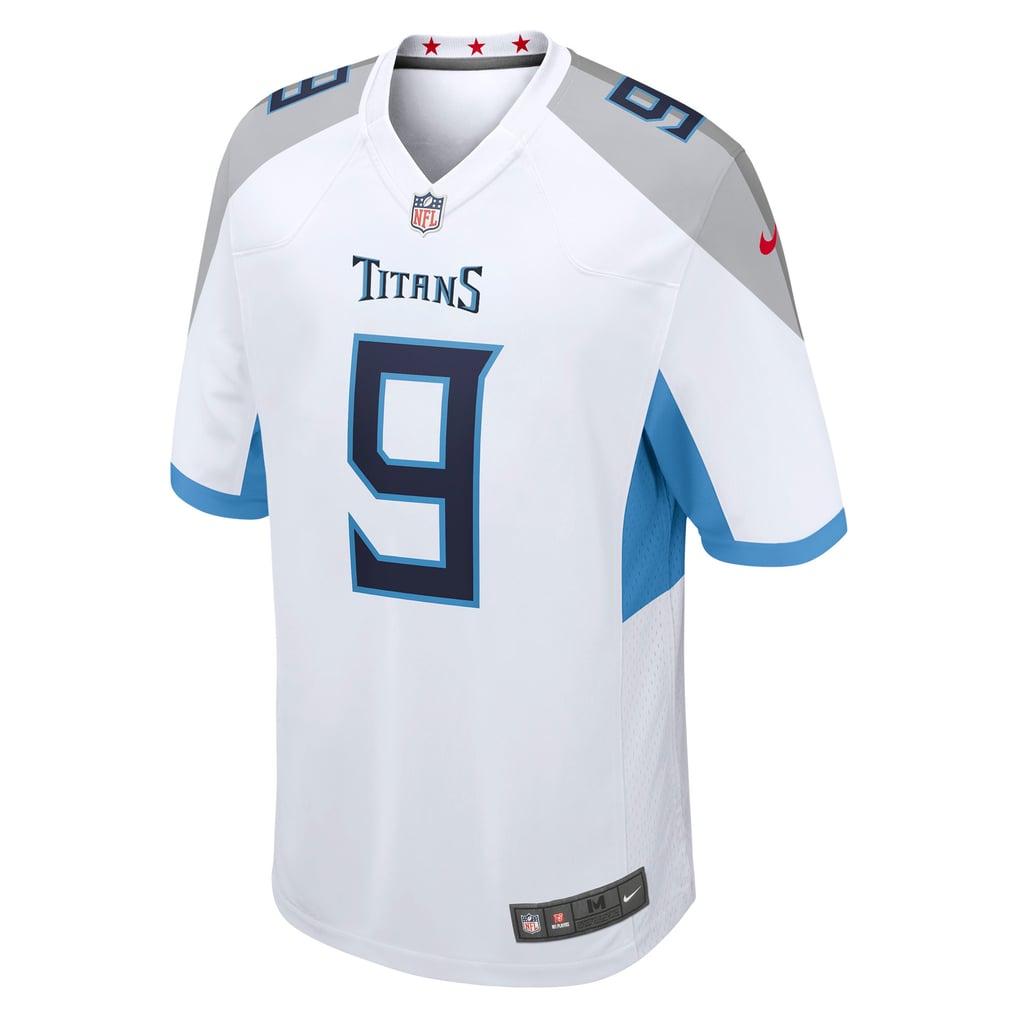 Men's Tennessee Titans Steve McNair Nike White Retired Player Game Jersey - Image 3
