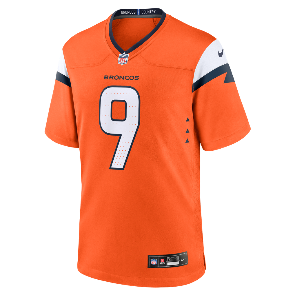 Men's Denver Broncos Talanoa Hufanga Nike  Orange Team Game Jersey - Image 3