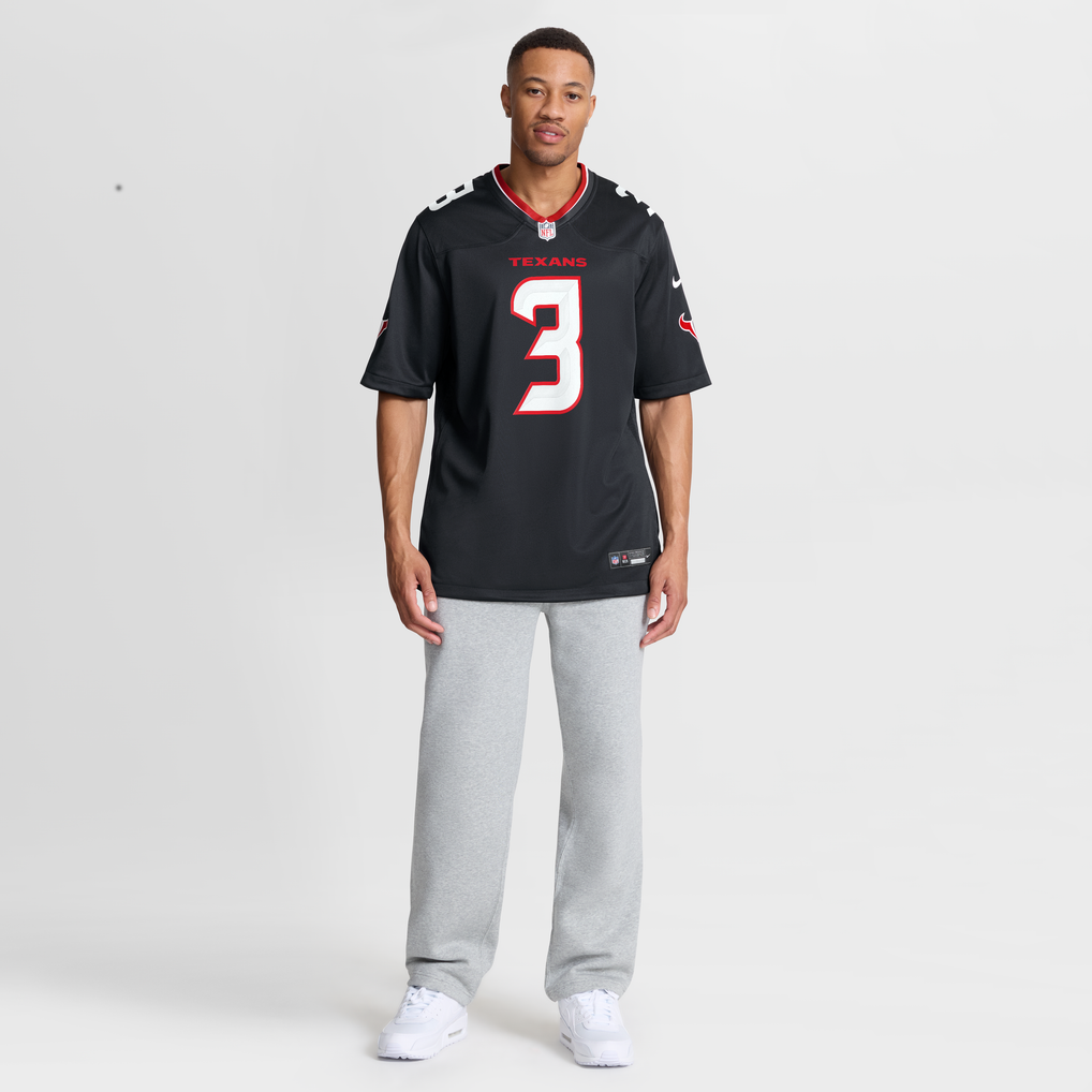 Men's Houston Texans Tank Dell Nike Navy Game Jersey - Image 8