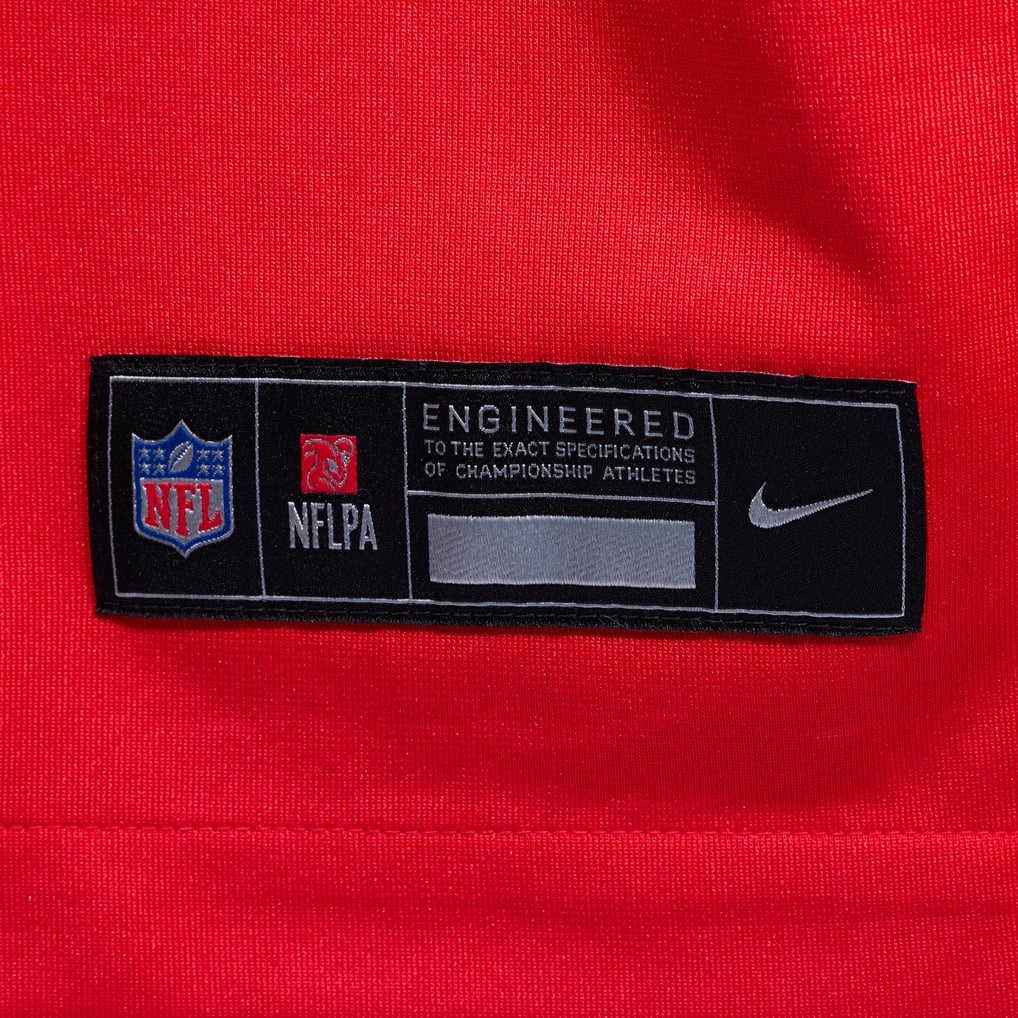Men's Houston Texans Tank Dell Nike  Red Alternate Game Jersey - Image 7
