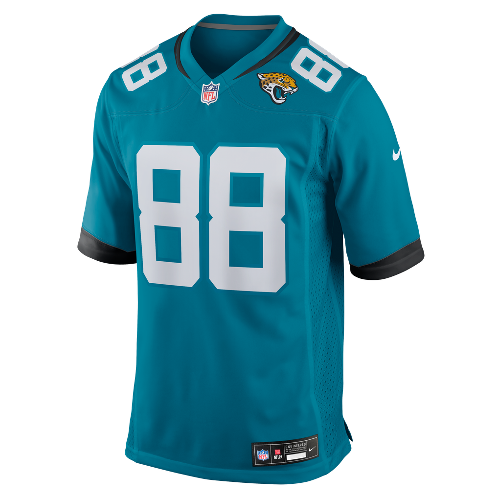 Men's Jacksonville Jaguars Tanner Koziol Nike Teal Team Game Jersey - Image 5