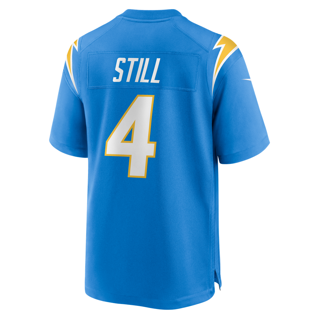 Men's Los Angeles Chargers Tarheeb Still Nike Powder Blue Team Game Jersey - Image 4