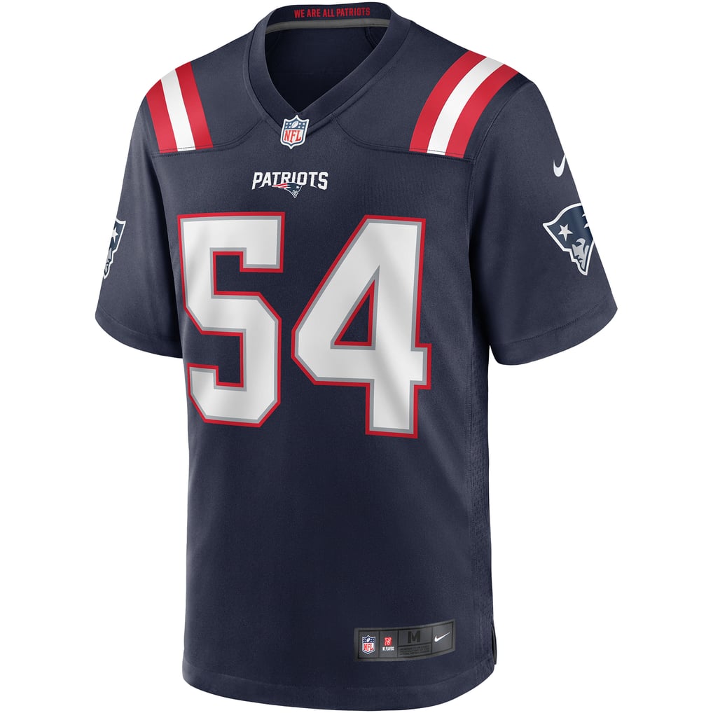 Men's New England Patriots Tedy Bruschi Nike Navy Game Retired Player Jersey - Image 3