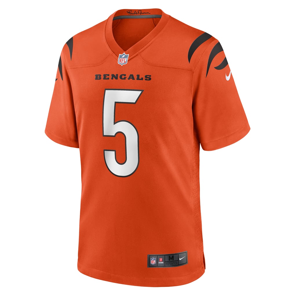 Men's Cincinnati Bengals Tee Higgins Nike Orange Alternate Game Jersey - Image 3