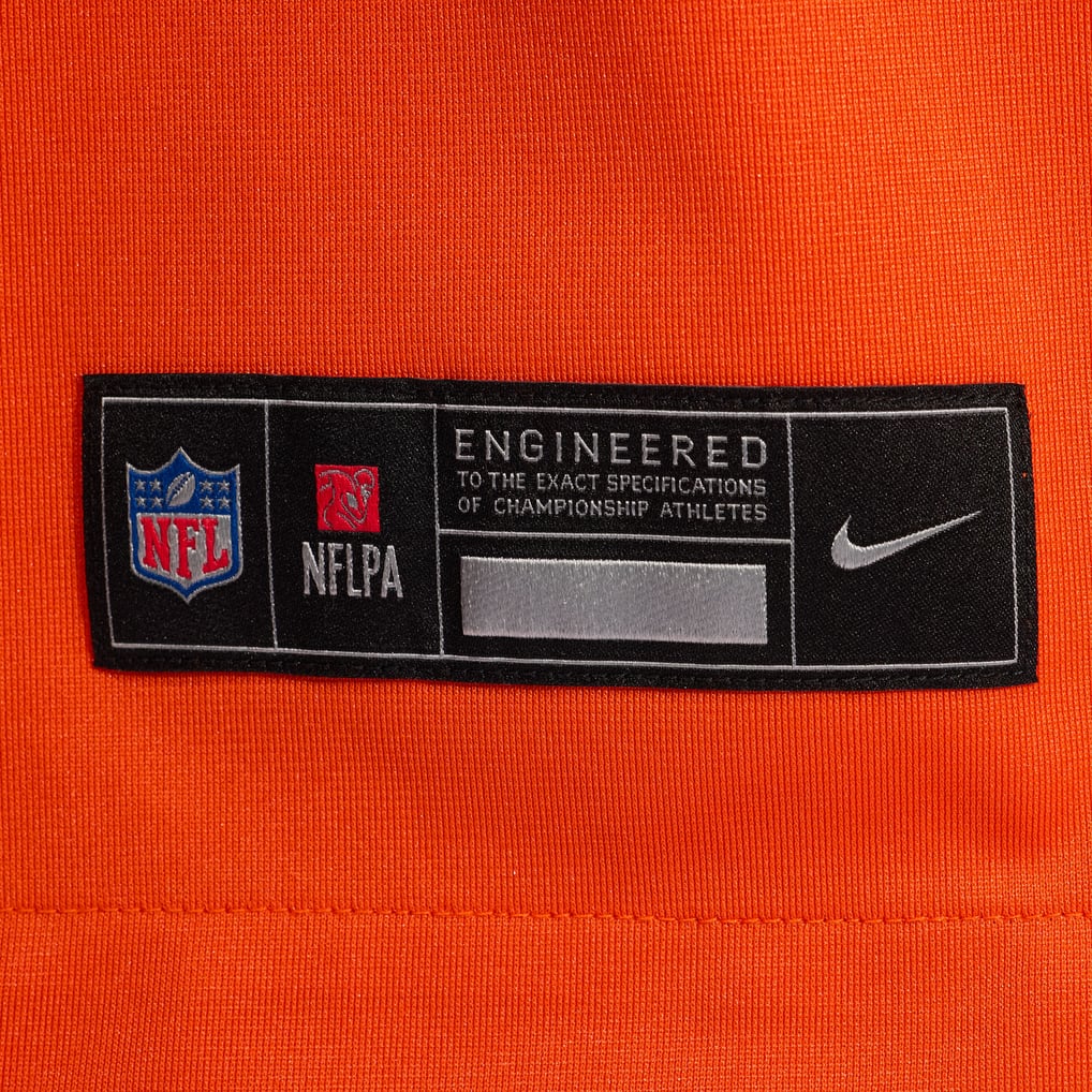 Men's Cincinnati Bengals Tee Higgins Nike Orange Alternate Game Jersey - Image 7