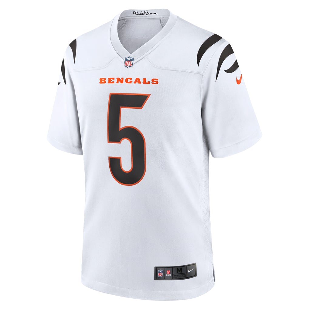 Men's Cincinnati Bengals Tee Higgins Nike White Game Jersey - Image 3