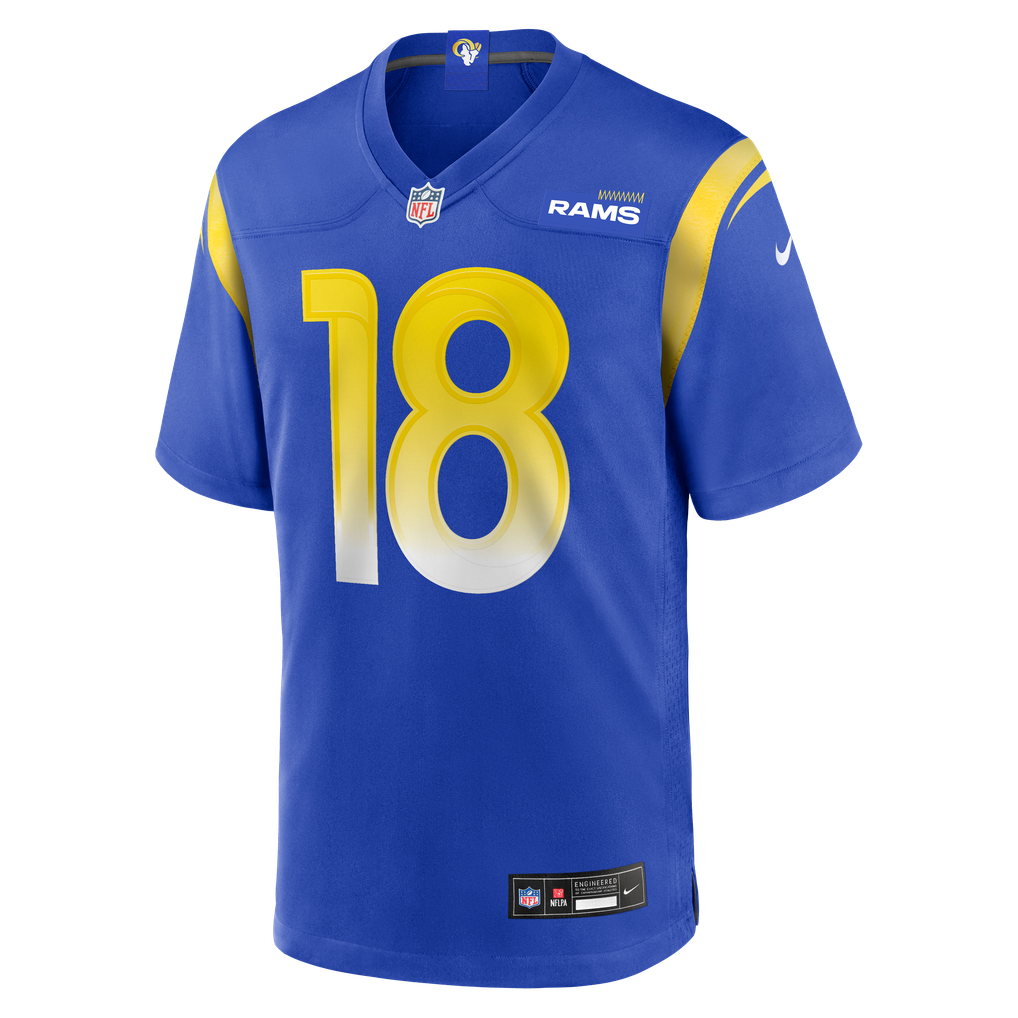 Men's Los Angeles Rams Terrance Ferguson Nike  Royal Team Game Jersey - Image 3