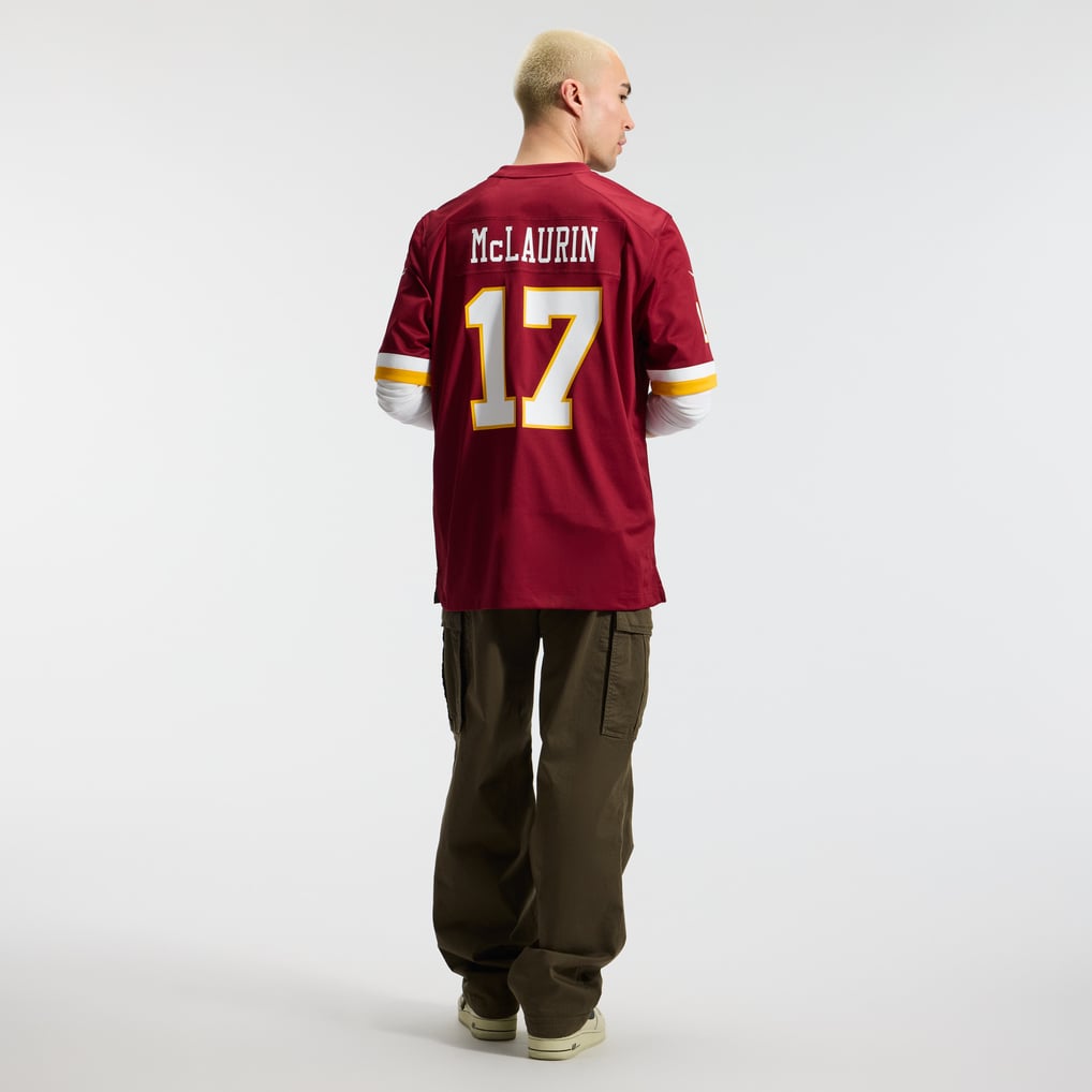 Men's Washington Commanders Terry McLaurin Nike Burgundy Game Jersey - Image 6