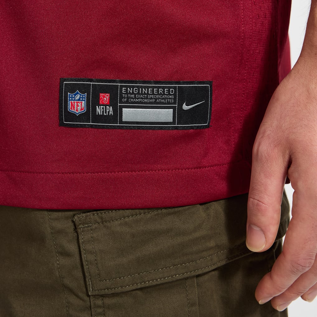 Men's Washington Commanders Terry McLaurin Nike Burgundy Game Jersey - Image 9