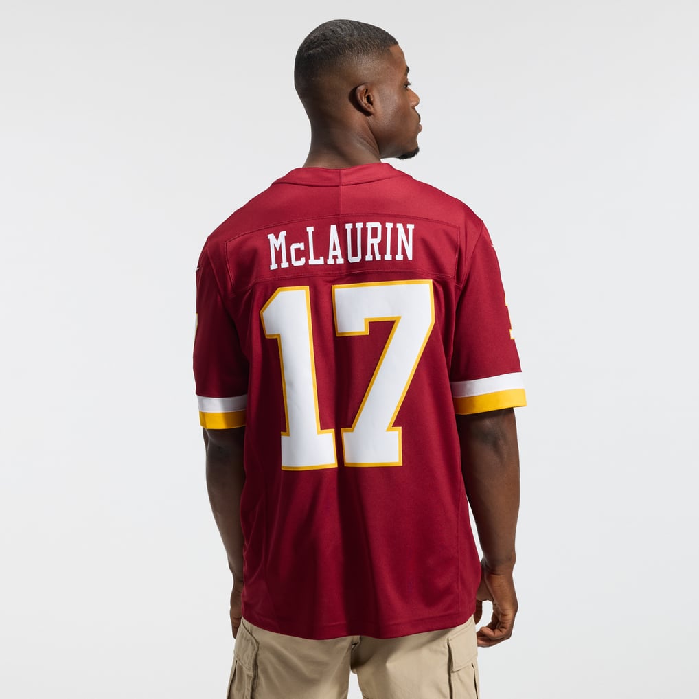 Men's Washington Commanders Terry McLaurin Nike Burgundy Team Vapor F.U.S.E. Stitched Limited Jersey - Image 4