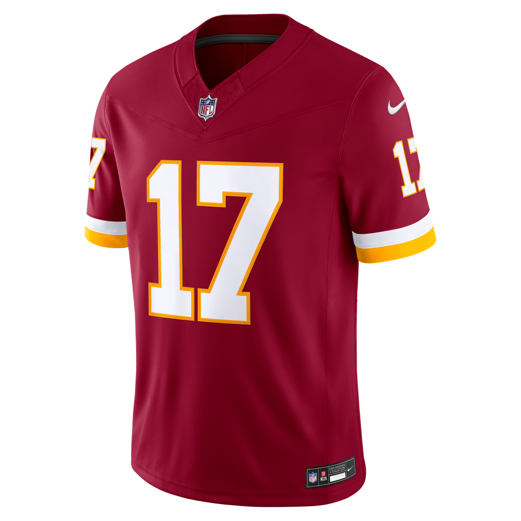 Men's Washington Commanders Terry McLaurin Nike Burgundy Team Vapor F.U.S.E. Stitched Limited Jersey - Image 7