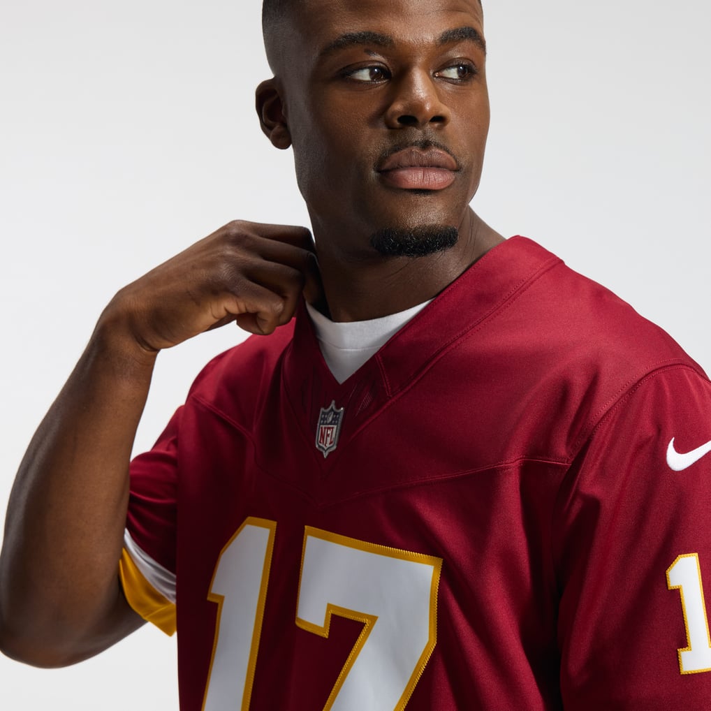 Men's Washington Commanders Terry McLaurin Nike Burgundy Team Vapor F.U.S.E. Stitched Limited Jersey - Image 9