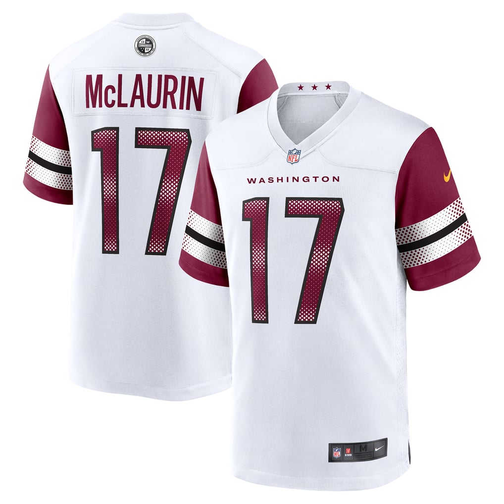 Men's Washington Commanders Terry McLaurin Nike  White Game Jersey - Image 2