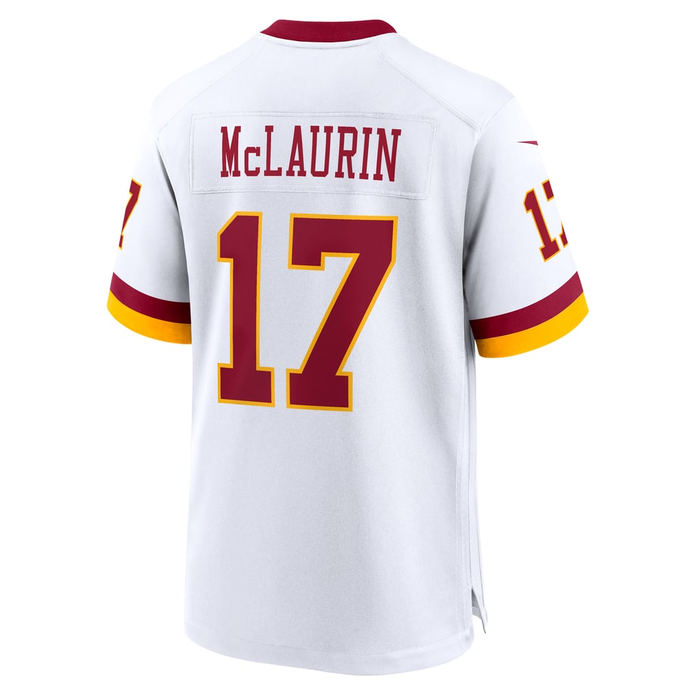 Men's Washington Commanders Terry McLaurin Nike White Game Super Bowl Era Jersey - Image 4