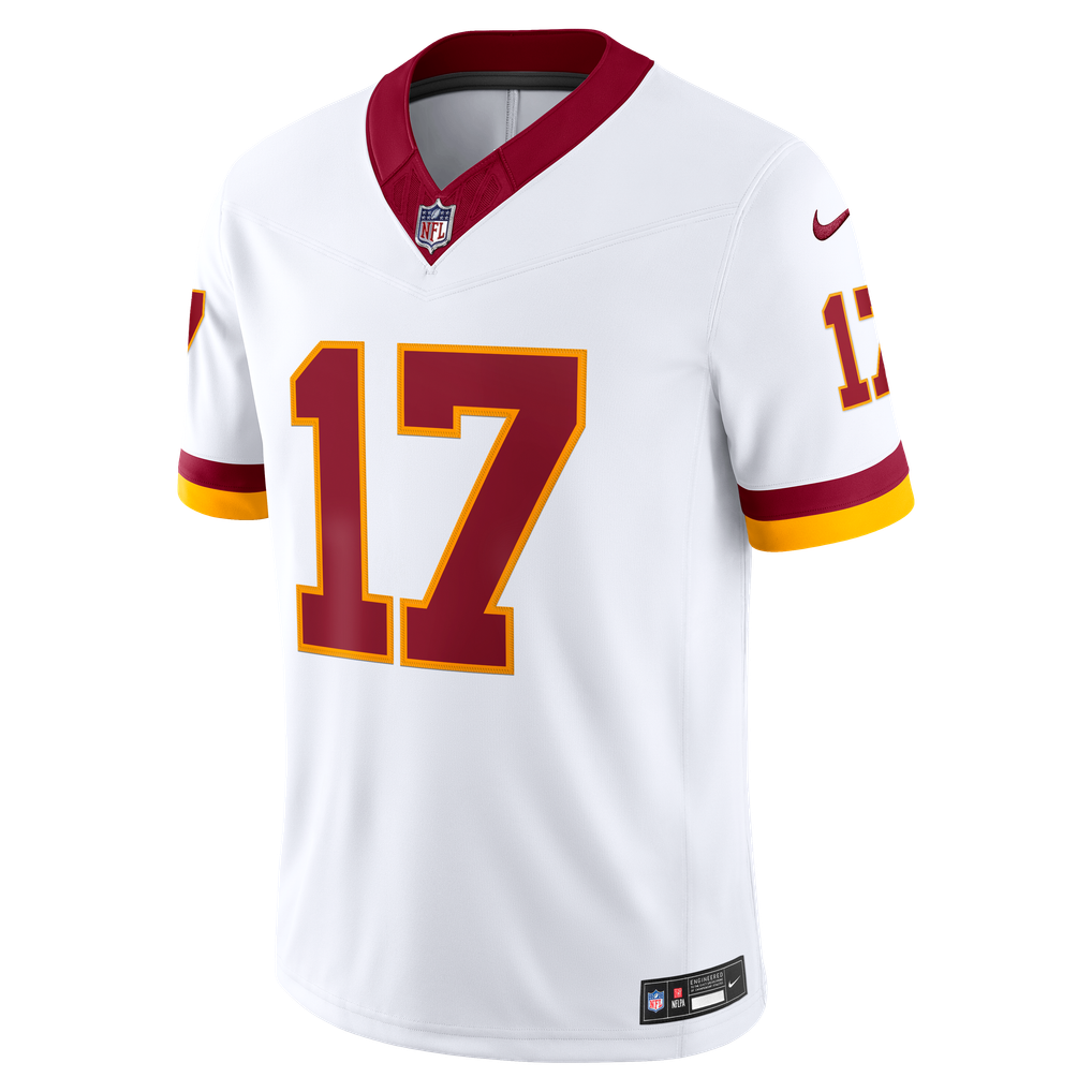 Men's Washington Commanders Terry McLaurin Nike White Vapor F.U.S.E. Stitched Limited Jersey - Image 7