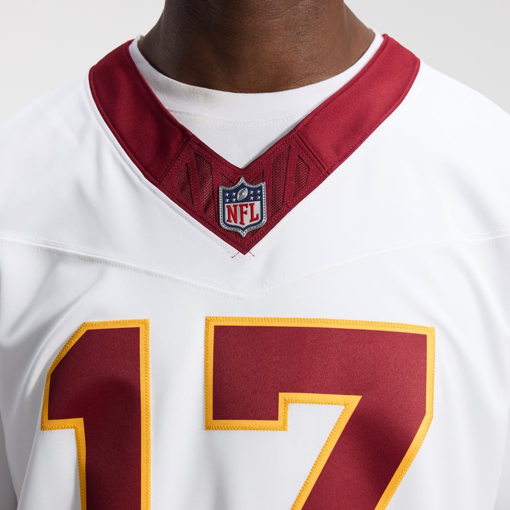 Men's Washington Commanders Terry McLaurin Nike White Vapor F.U.S.E. Stitched Limited Jersey - Image 10