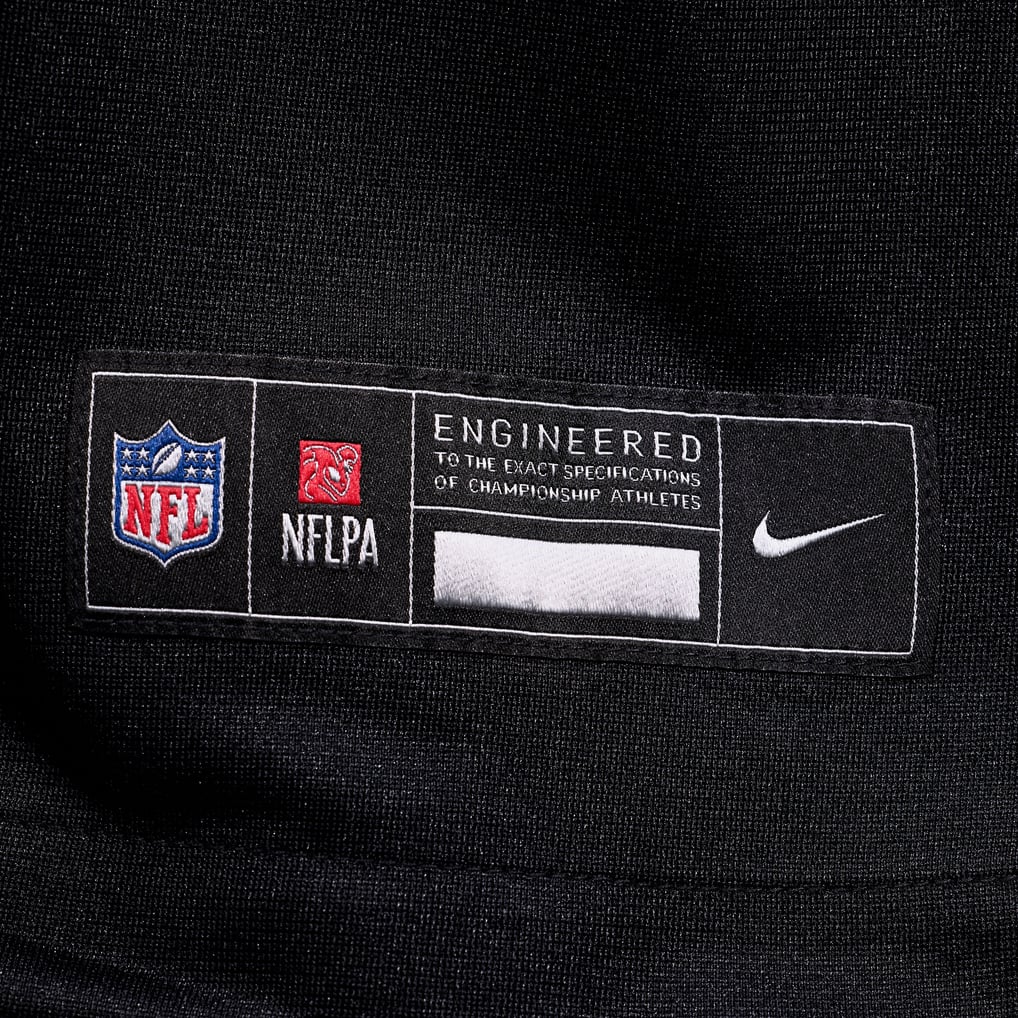 Men's Carolina Panthers Thomas Davis Sr. Nike Black Team Retired Game Jersey - Image 7