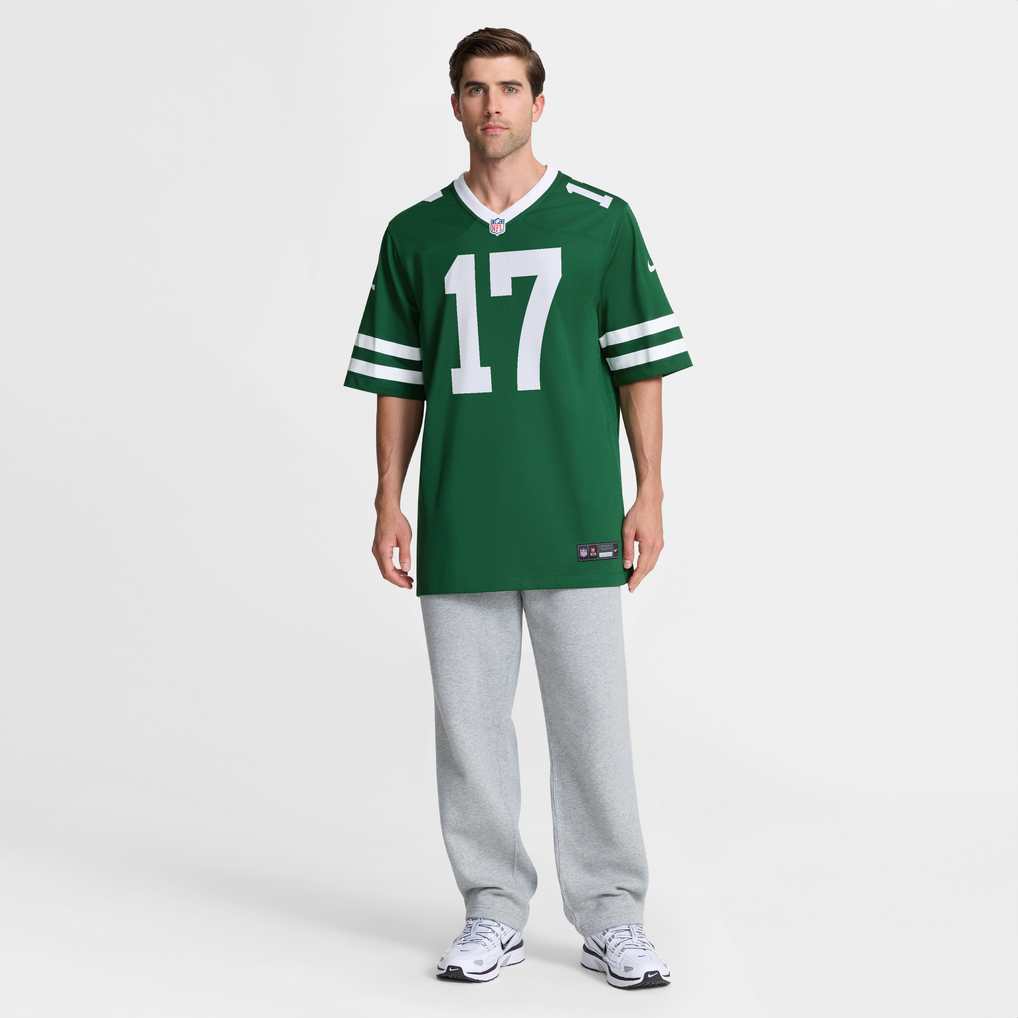 Men's New York Jets Tim Patrick Nike Legacy Green Team Game Jersey - Image 3