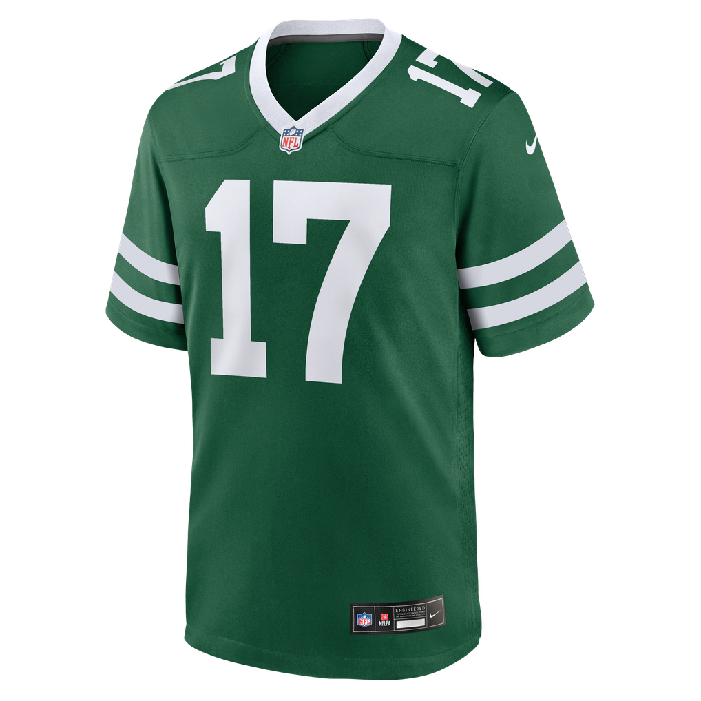 Men's New York Jets Tim Patrick Nike Legacy Green Team Game Jersey - Image 5