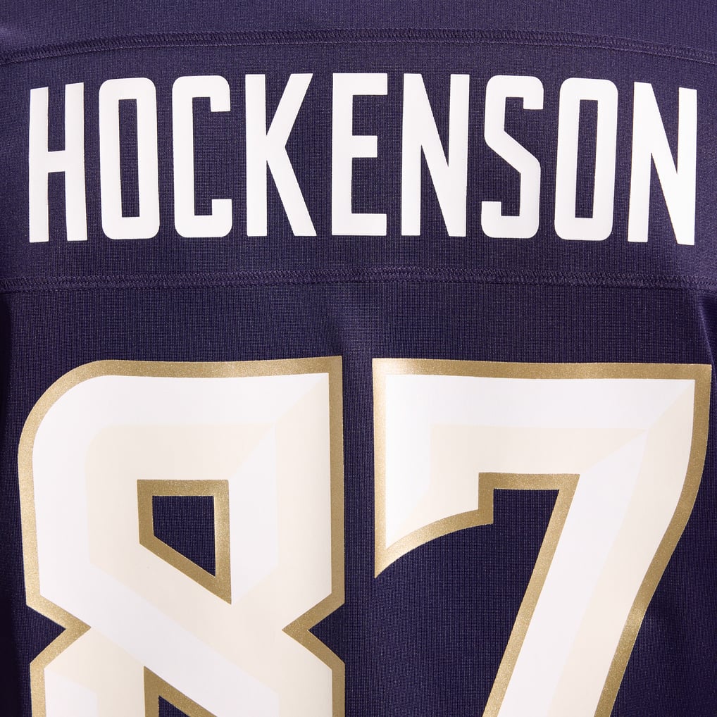 Men's Minnesota Vikings T.J. Hockenson Nike Purple 2026 Rivalries Collection Game Jersey - Image 18