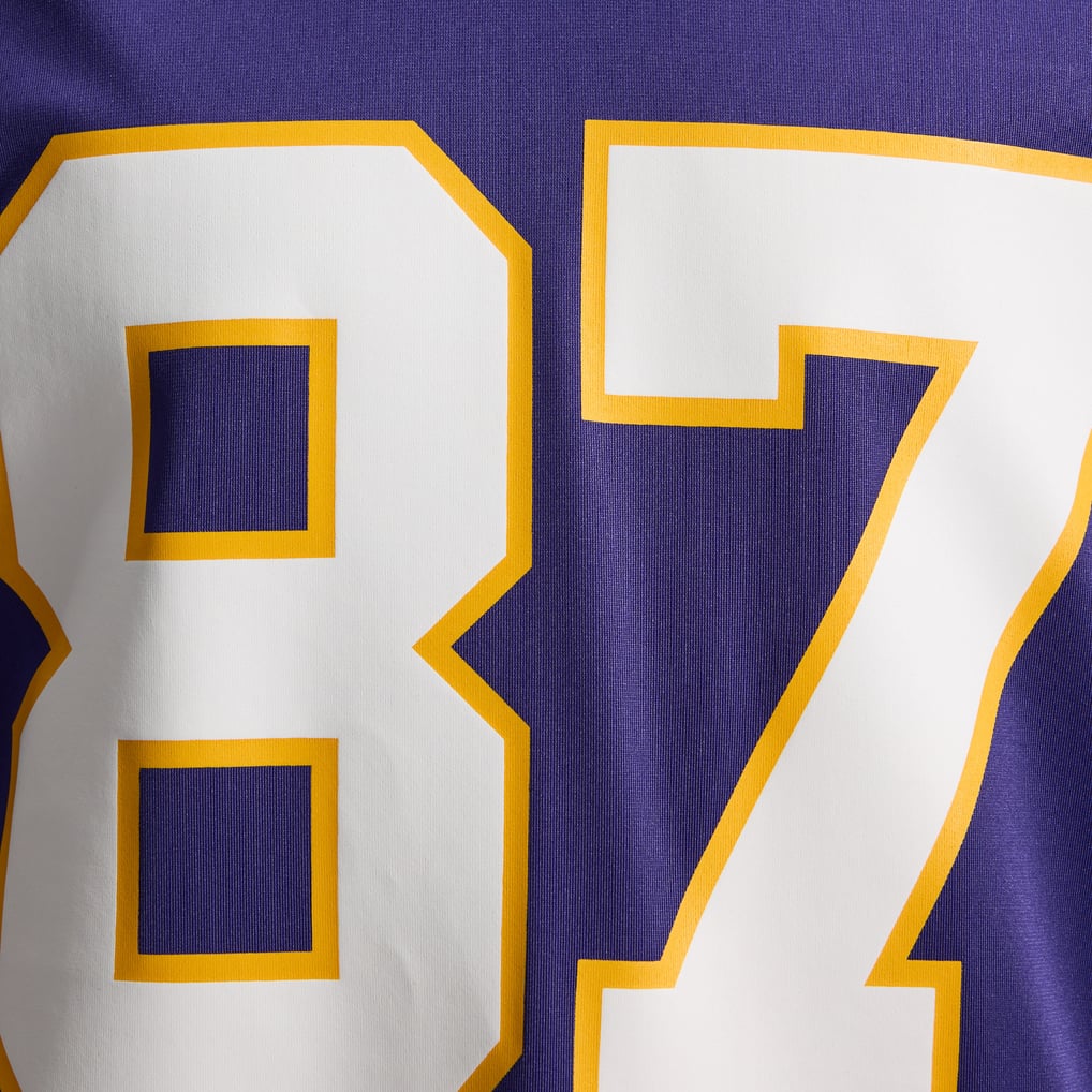 Men's Minnesota Vikings T.J. Hockenson Nike Purple Classic Player Game Jersey - Image 12