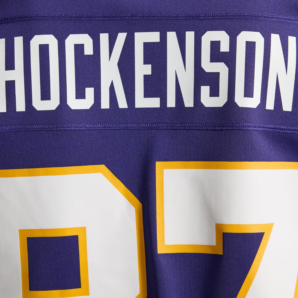 Men's Minnesota Vikings T.J. Hockenson Nike Purple Classic Player Game Jersey - Image 13