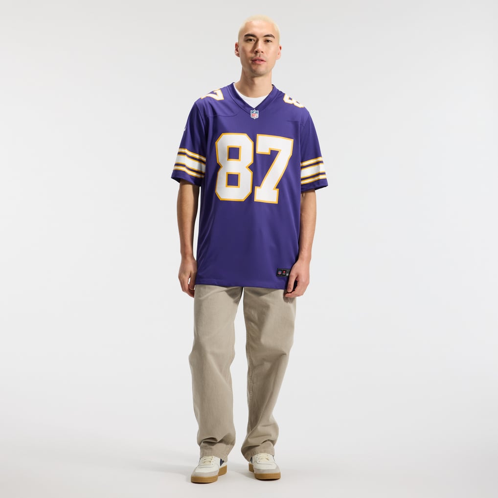 Men's Minnesota Vikings T.J. Hockenson Nike Purple Classic Player Game Jersey - Image 5
