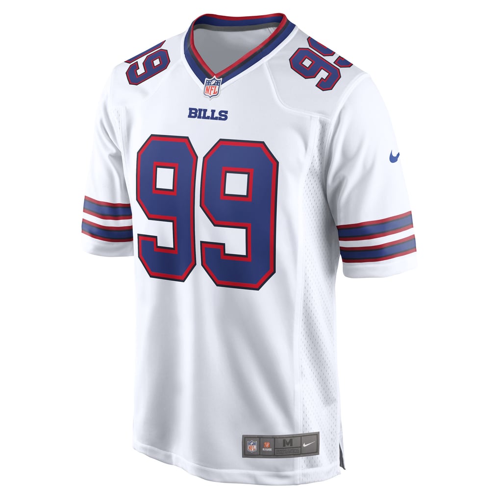 Men's Buffalo Bills T.J. Parker Nike White Game Jersey - Image 3