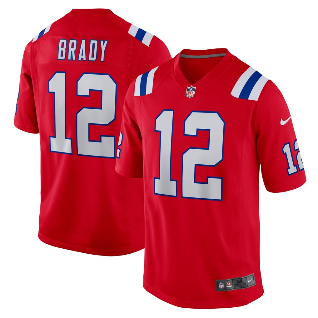 Men's New England Patriots Tom Brady Nike Red Retired Player Alternate Game Jersey - Image 2