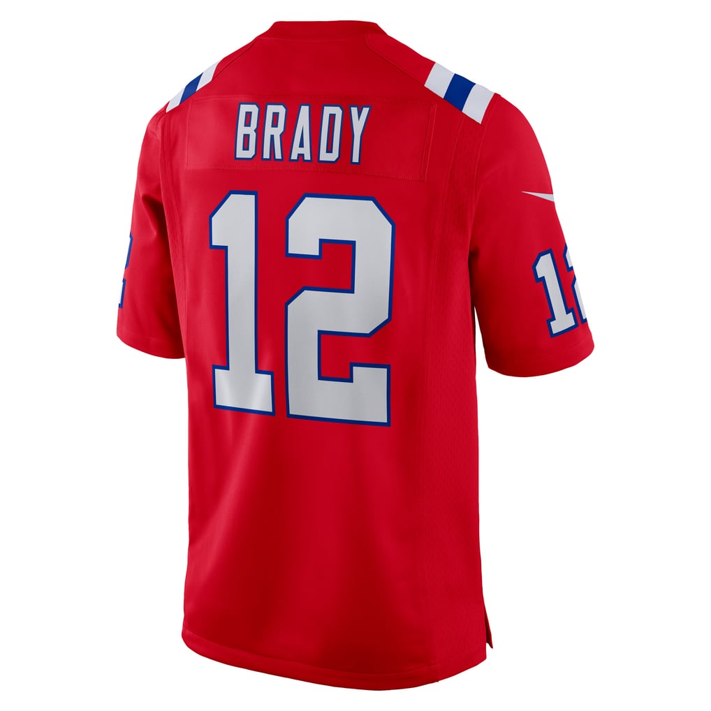 Men's New England Patriots Tom Brady Nike Red Retired Player Alternate Game Jersey - Image 4