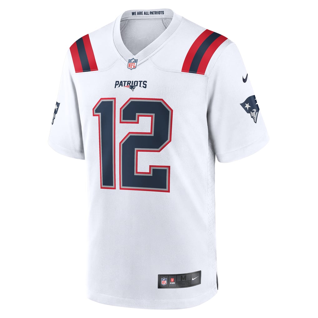 Men's New England Patriots Tom Brady Nike White Retired Game Jersey - Image 3
