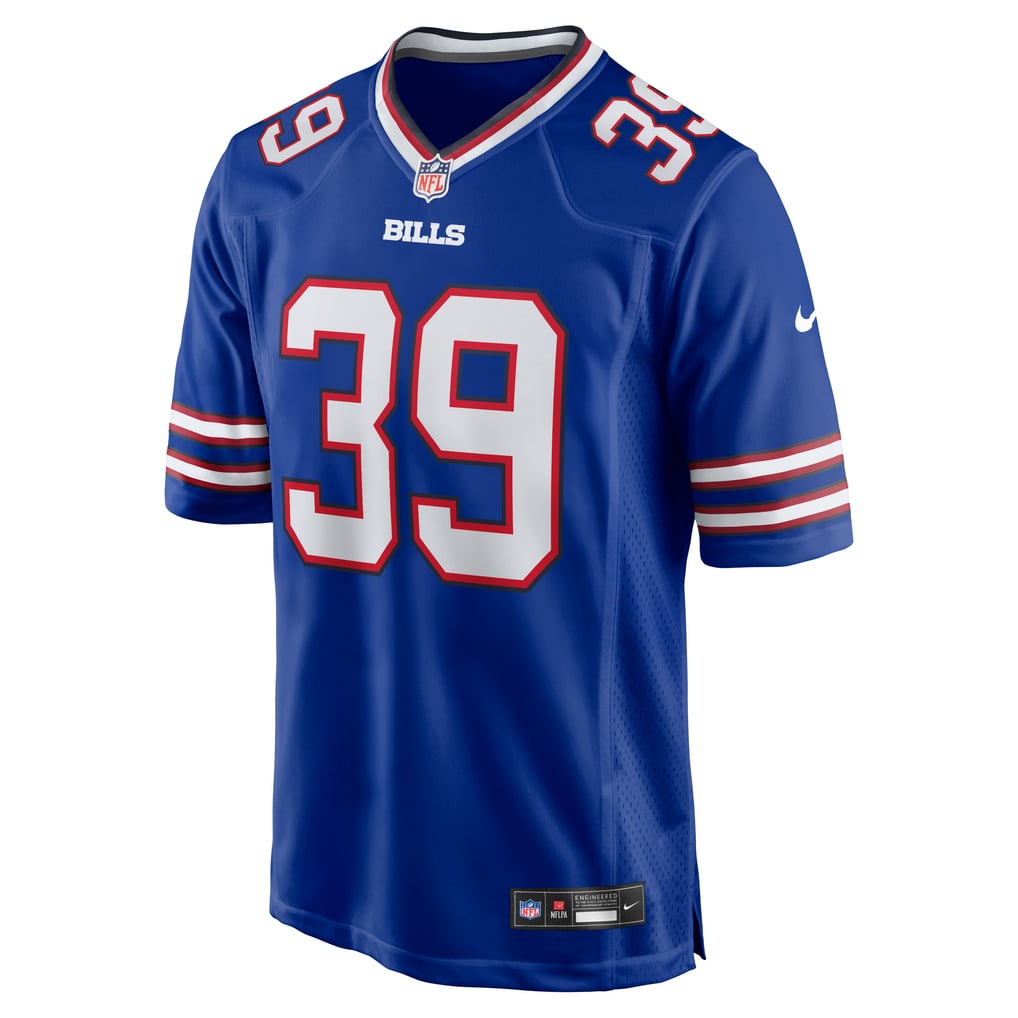 Men's Buffalo Bills Tommy Doman Jr Nike Royal Team Game Jersey - Image 5