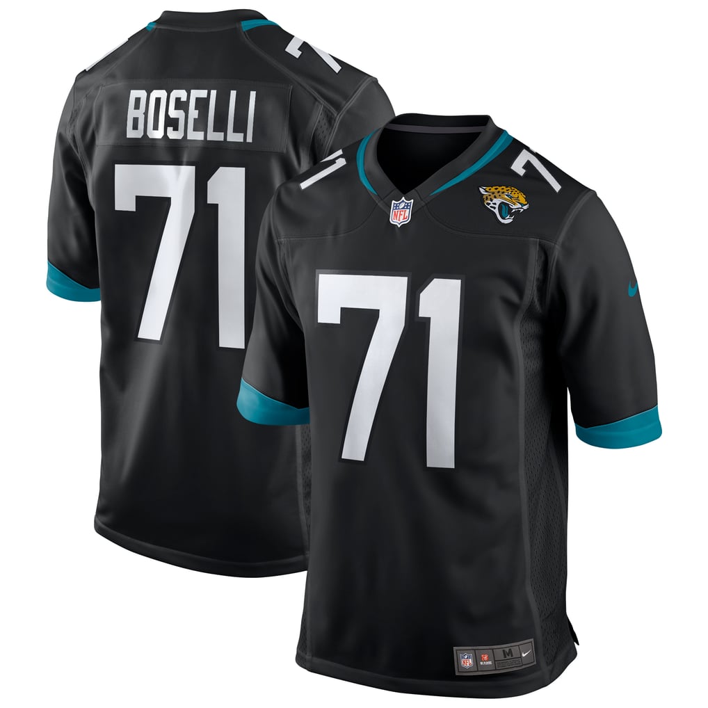Men's Jacksonville Jaguars Tony Boselli Nike Black Retired Player Alternate Game Jersey - Image 2