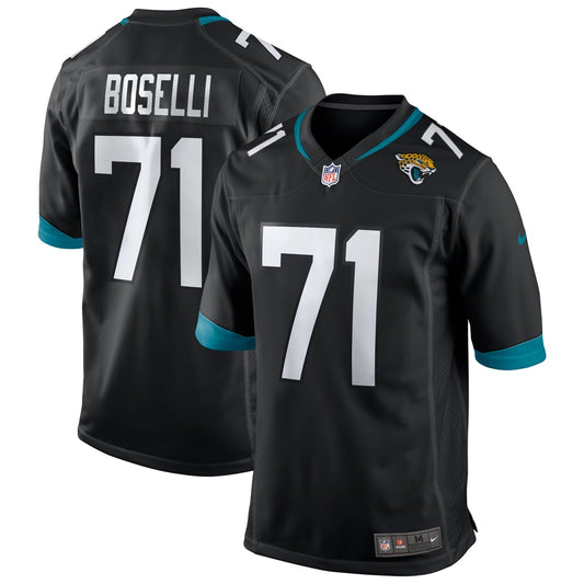 Men's Jacksonville Jaguars Tony Boselli Nike Black Retired Player Alternate Game Jersey - Image 1