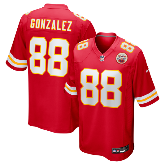 Men's Kansas City Chiefs Tony Gonzalez Nike Red Game Retired Player Jersey - Image 1