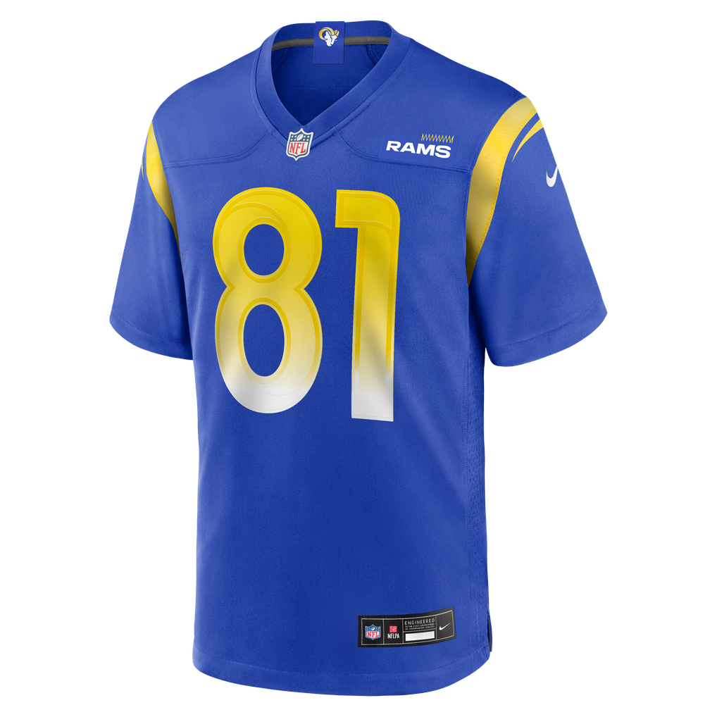 Men's Los Angeles Rams Torry Holt Nike Royal Game Retired Player Jersey - Image 3
