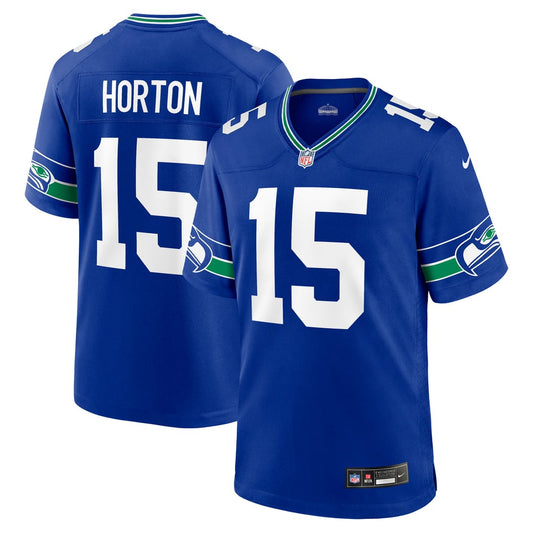 Men's Seattle Seahawks Tory Horton Nike  Royal Alternate Game Jersey - Image 1