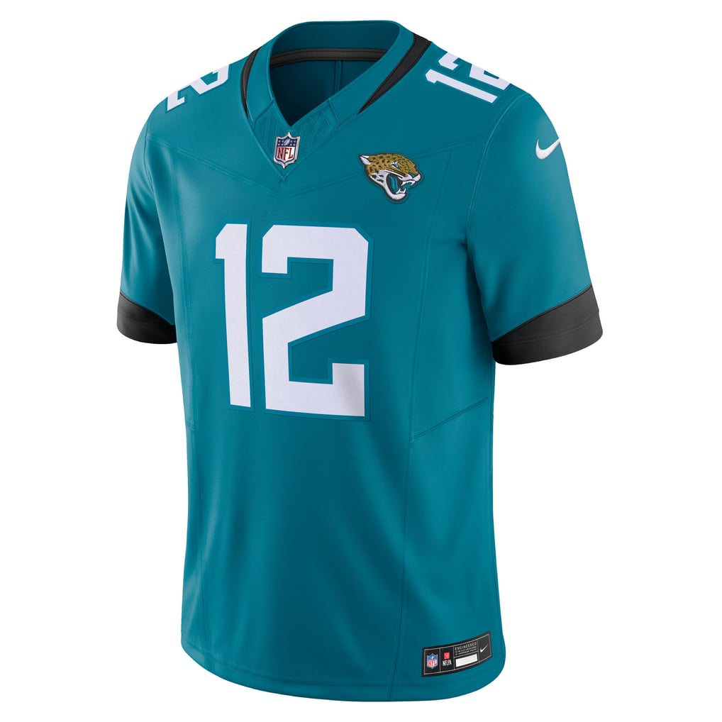 Men's Jacksonville Jaguars Travis Hunter Nike Teal Team Limited Jersey - Image 3