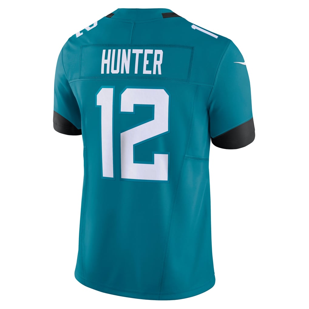 Men's Jacksonville Jaguars Travis Hunter Nike Teal Team Limited Jersey - Image 4