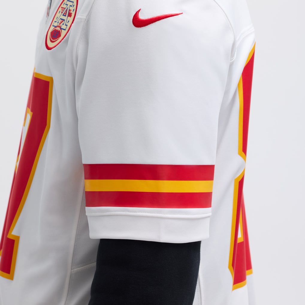 Men's Kansas City Chiefs Travis Kelce Nike White Vapor F.U.S.E. Limited Jersey - Image 11