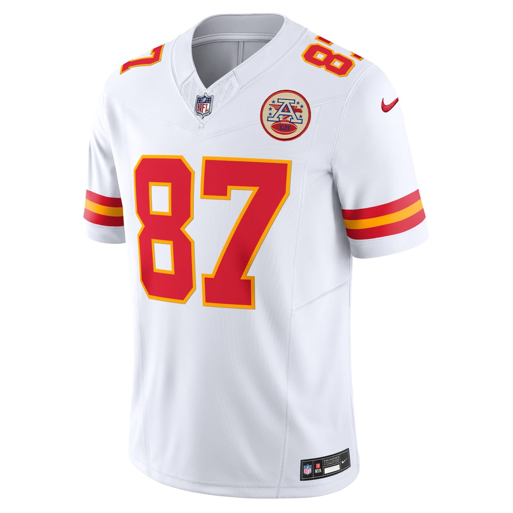 Men's Kansas City Chiefs Travis Kelce Nike White Vapor F.U.S.E. Limited Jersey - Image 3