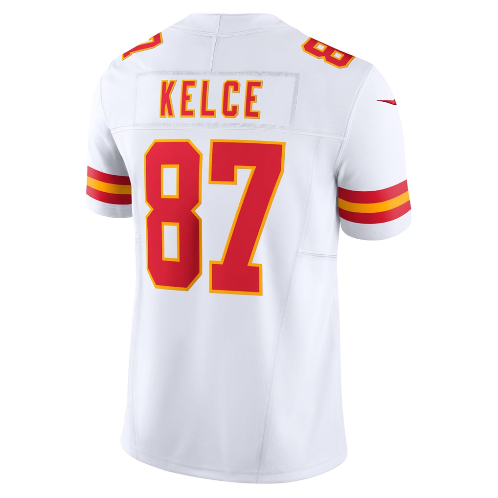 Men's Kansas City Chiefs Travis Kelce Nike White Vapor F.U.S.E. Limited Jersey - Image 4