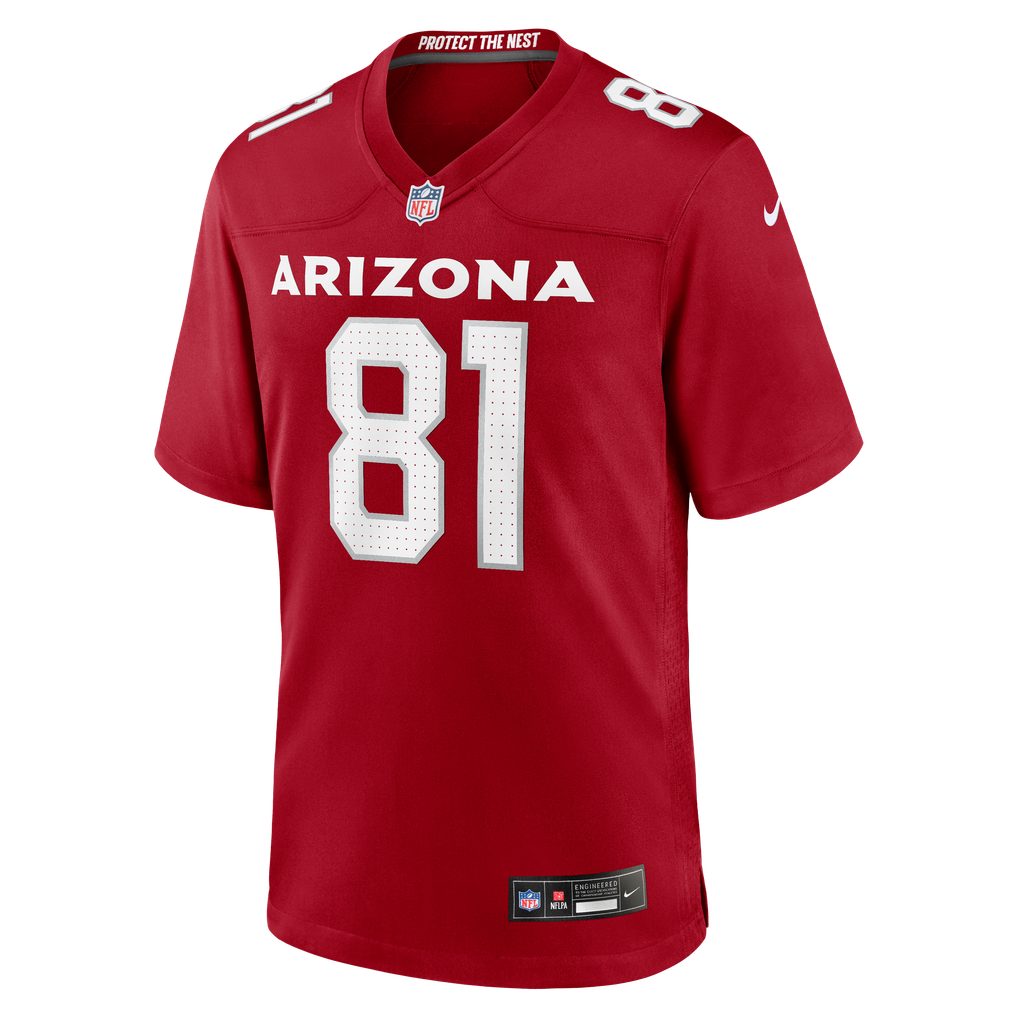 Men's Arizona Cardinals Travis Vokolek Nike  Cardinal Team Game Jersey - Image 3