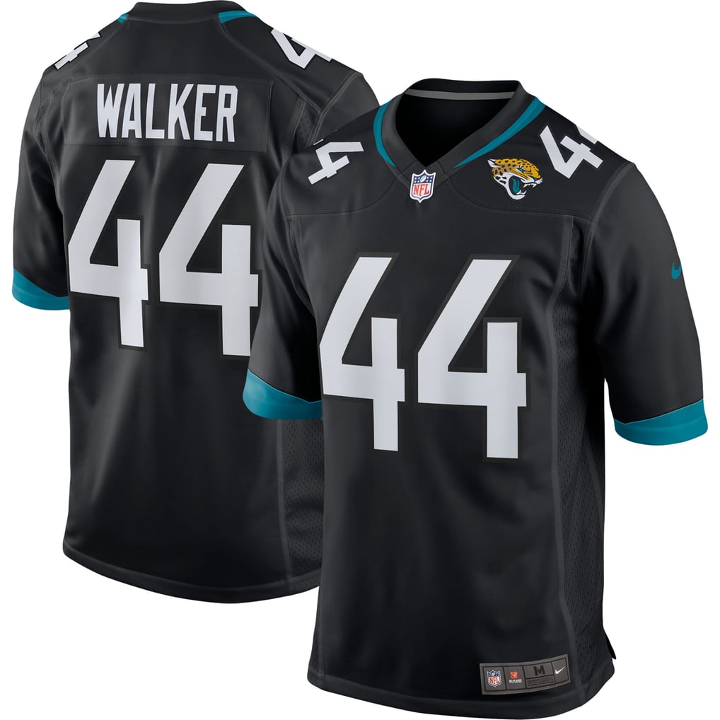 Men's Jacksonville Jaguars Travon Walker Nike Black Player Game Jersey - Image 2