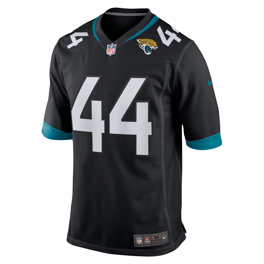 Men's Jacksonville Jaguars Travon Walker Nike Black Player Game Jersey - Image 3