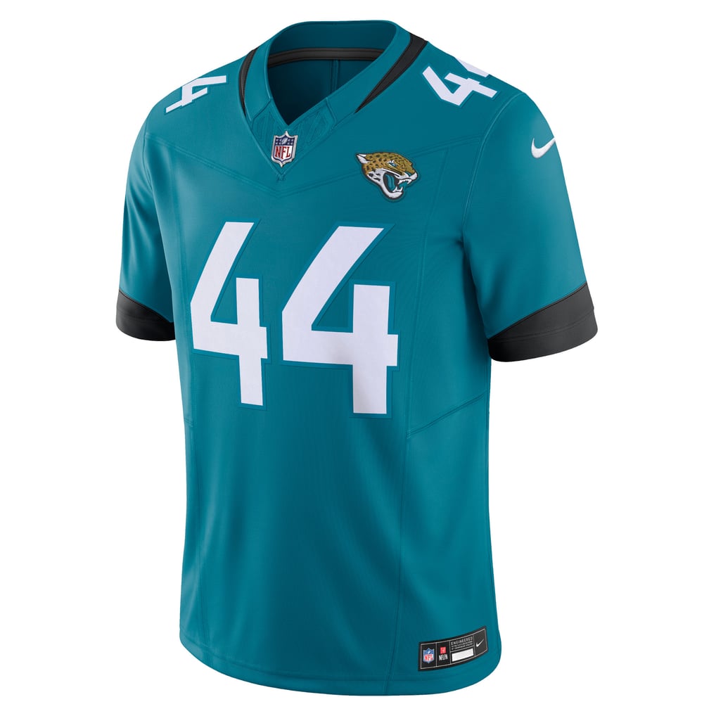 Men's Jacksonville Jaguars Travon Walker Nike Teal Vapor F.U.S.E. Limited Jersey - Image 3
